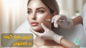 تزریق فیلر گونه در اصفهان
